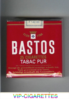 Bastos Tabac Pur 25 cigarettes soft box