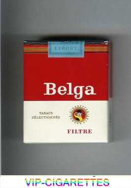  In Stock Belga Tabacs Selectionnes Filtre 20 cigarettes red soft box Online