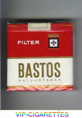 Bastos Natuurtabak Filter cigarettes short soft box