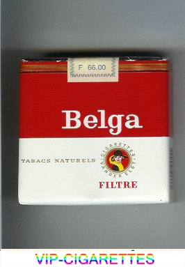 Belga Tabacs Naturels Filtre red 25 cigarettes soft box