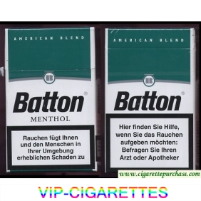 Batton Menthol cigarettes American Blend