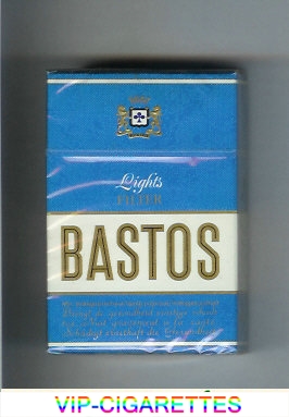Bastos Lights Filter cigarettes hard box