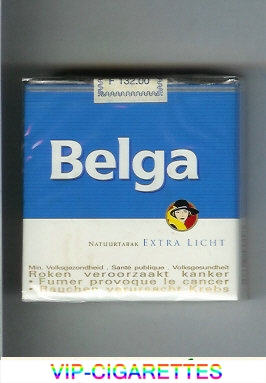 Belga Extra Licht cigarettes Natuurtabak 25 soft box