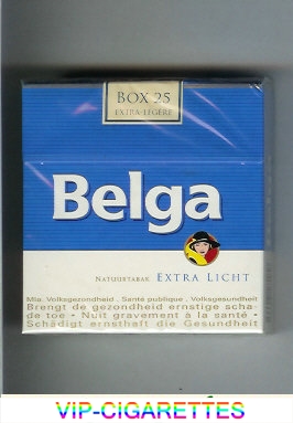 Belga Extra Licht cigarettes Natuurtabak 25 box