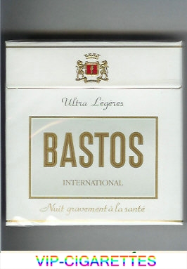 Bastos International Ultra Legeres cigarettes hard box