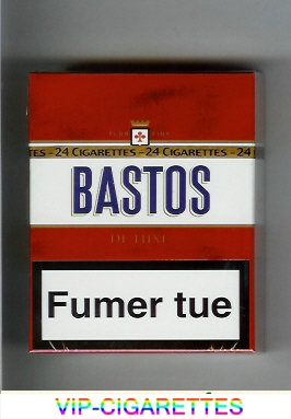  In Stock Bastos De Luxe cigarettes fumer tue 24 Online