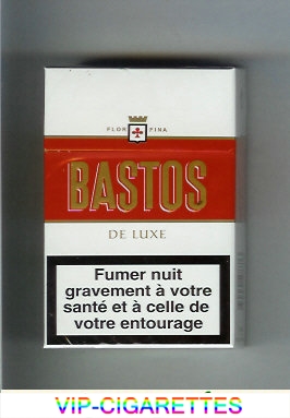 Bastos De Luxe cigarettes hard box