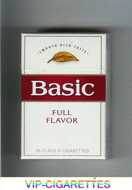 Basic Full Flavor cigarettes Smooth Rich Taste