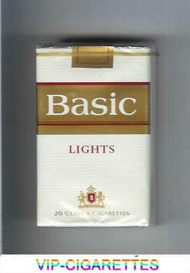  In Stock Basic Lights cigarettes soft box design 2 Online