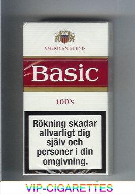 Basic Full Flavor 100s cigarettes switzerland