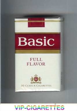 Basic Full Flavor cigarettes soft box