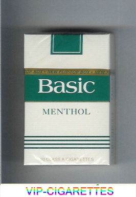  In Stock Basic Menthol cigarettes Filter Online