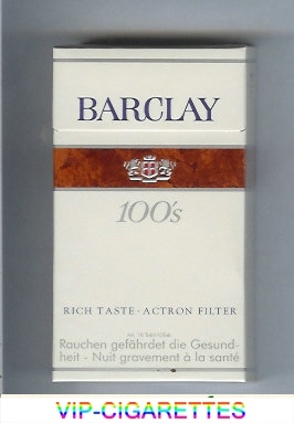  In Stock Barclay 100s cigarettes Online