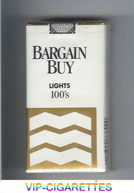 Bargain Buy Lights 100s cigarettes