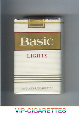 Basic Lights cigarettes soft box