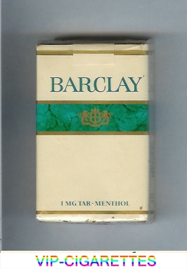 Barclay Menthol Filter cigarettes