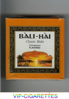 Bali-Hai cigarettes Classic Bidis Cinnamon Flavored