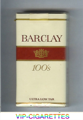 Barclay 100s cigarettes usa
