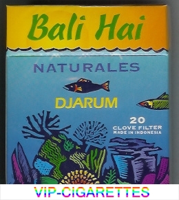 Bali- Hai Naturales Djarum cigarettes clov filter