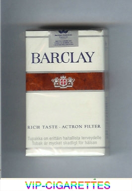 Barclay Rich Taste cigarettes