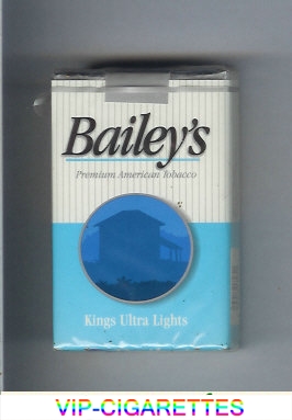 Bailey's Ultra Lights cigarettes