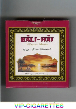 Bali-Hai cigarettes Classic Bidis Wild-Cherry Flavored