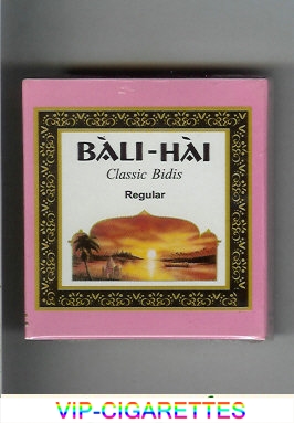 Bali-Hai Classic Bidis Regular cigarettes