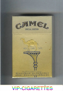 Camel Special Edition Mild Camel Taste cigarettes hard box