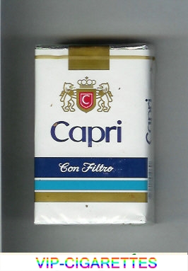 Capri costarrican version Con Filtro cigarettes soft box