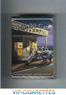 Camel Road Lights cigarettes hard box