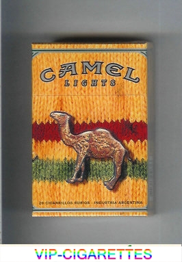 Camel Night Collectors Reggae Lights cigarettes hard box