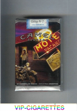 Camel Cigarettes Road Filters soft box