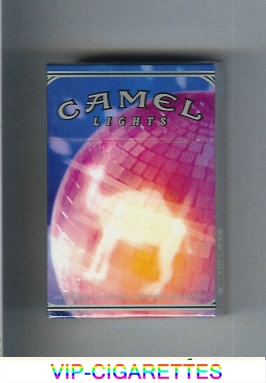 Camel Night Collectors Disco Music Lights cigarettes hard box