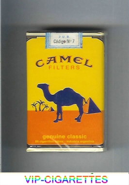 Camel Genuine Classic Filters cigarettes soft box