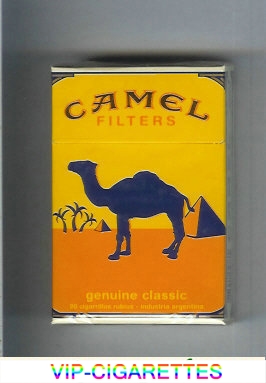 Camel Genuine Classic Filters cigarettes hard box