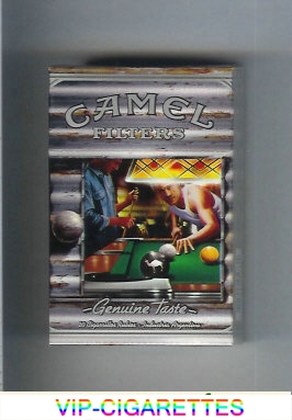 Camel Genuine Taste Filters Genuine Nights cigarettes hard box