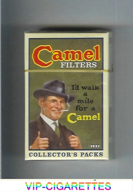 Camel collection version Collectors Packs 1921 Filters cigarettes hard box