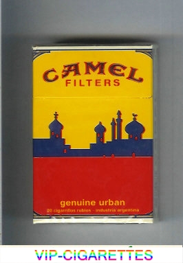 Camel Genuine Urban Filters cigarettes hard box