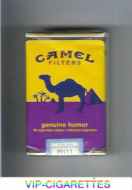 Camel Genuine Humor Filters cigarettes soft box