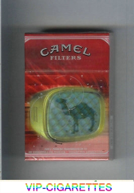 Camel 1926 Primera Transmision De TV cigarettes hard box