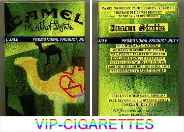 Camel Menthol Lights Smokers Pack Designs Volume 2 cigarettes hard box