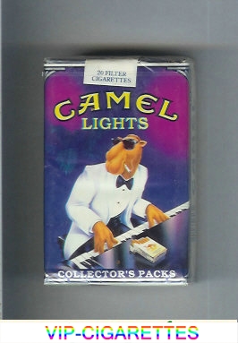 Camel Collectors Packs 9 Lights cigarettes soft box