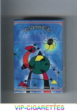 Camel Filters ART Collection cigarettes hard box