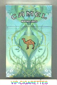 Camel Menthol Lights Art Issue cigarettes hard box