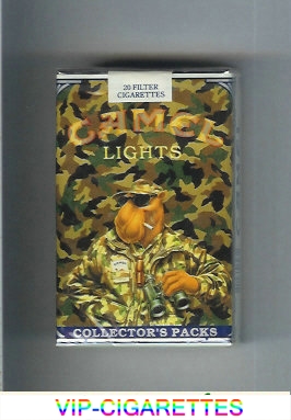 Camel Collectors Packs 8 Lights cigarettes soft box