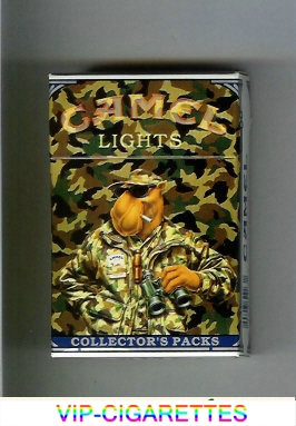 Camel Collectors Packs 8 Lights cigarettes hard box