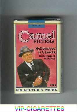 Camel Collectors Packs 1920 Filters cigarettes soft box