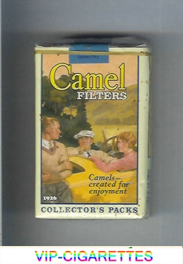Camel Collectors Packs 1926 Filters cigarettes soft box