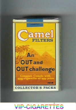 Camel Collectors Packs 1918 Filters cigarettes soft box