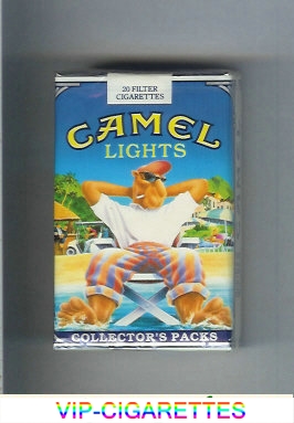 Camel Collectors Packs 5 Lights cigarettes soft box
